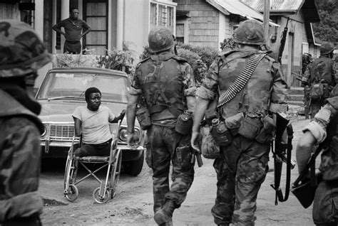 U.S. Troops Patrol Streets In Grenada | Invasion of grenada, Grenada ...