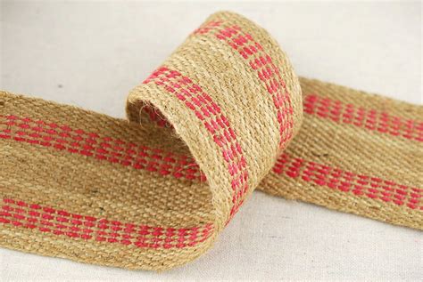 Upholstery Webbing Red 3.5" x 10yds