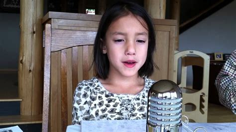 Andria singing Hapa Haole Girl - YouTube