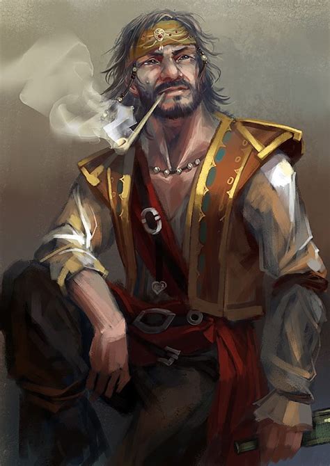 Calico Jack by sunsetagain.deviantart.com on @deviantART Male Character, Character Portraits ...