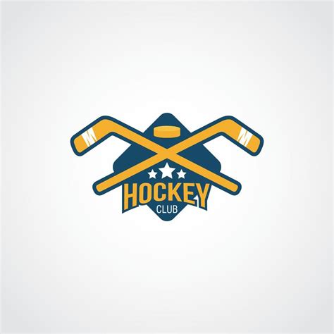 Hockey Logo Design Vector 5107303 Vector Art at Vecteezy