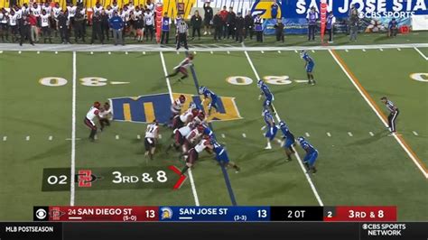 #24 San Diego State vs San Jose State THRILLING Ending | 2021 College ...