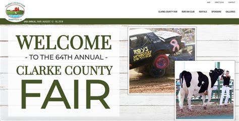 Clarke County Fair | Web Strategies