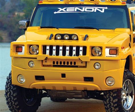 2003-2009 Hummer H2 4dr Xenon Urethane Front Bumper Cover - XEN-11711