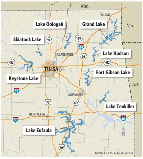 Explore the Beautiful Lakes of Northeast Oklahoma