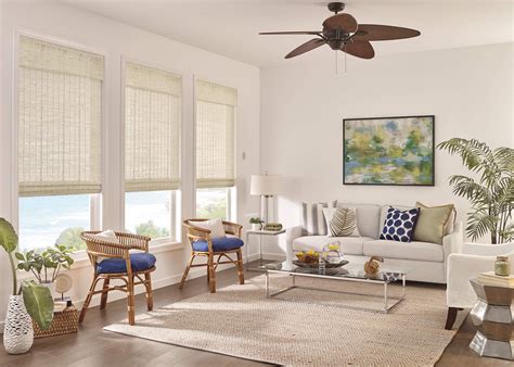 Graber Natural Shades Living | Living room windows, Woven wood shades, Window coverings