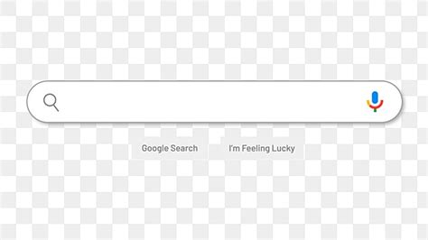 Search Bar For Google PNG Transparent Images Free Download | Vector ...