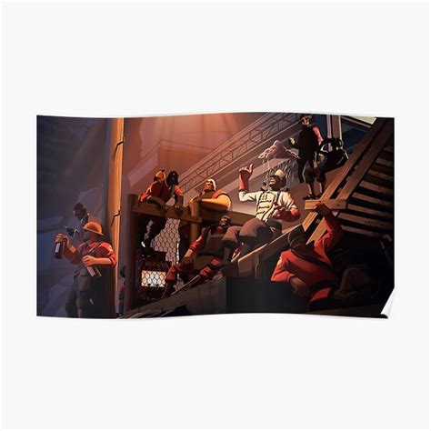 "TF2 Mercenaries" Poster for Sale by SussyMerch | Redbubble