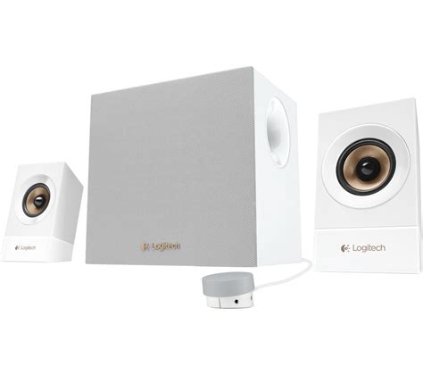 Buy LOGITECH Z533 2.1 PC Speakers - White | Free Delivery | Currys