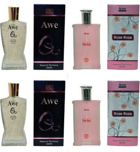 Gimani AweQ Perfume and Rose Roze Perfume Long Lasting Men 400ml (Pack ...