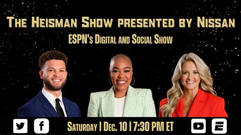 ESPN to Present the 88th Heisman Trophy Ceremony, Saturday at 8 p.m. ET ...