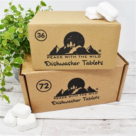 Eco-Friendly Dishwasher Tablets - Peace With The Wild