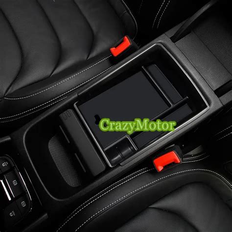 Car Glove Box Organizer Armrest Secondary Storage accessories For Skoda Kodiaq 2017 2018-in ...