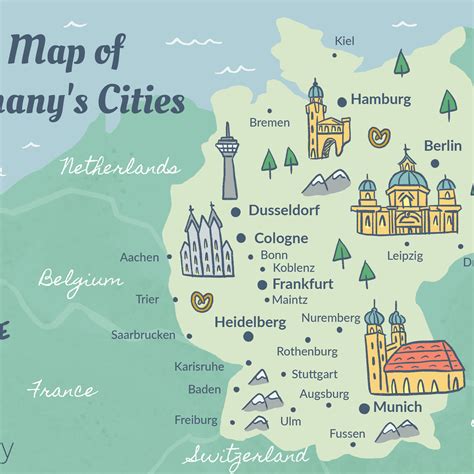 Famous Castles In Germany Map