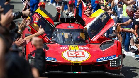 Ferrari takes historic Le Mans win in chaotic race after 50 years away ...