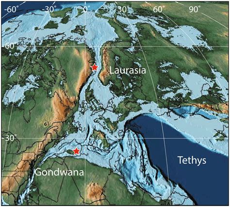 Early Jurassic paleogeographic map of the western Tethys (after ref. 96... | Download Scientific ...