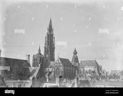 Antwerp , Cathedral Stock Photo - Alamy