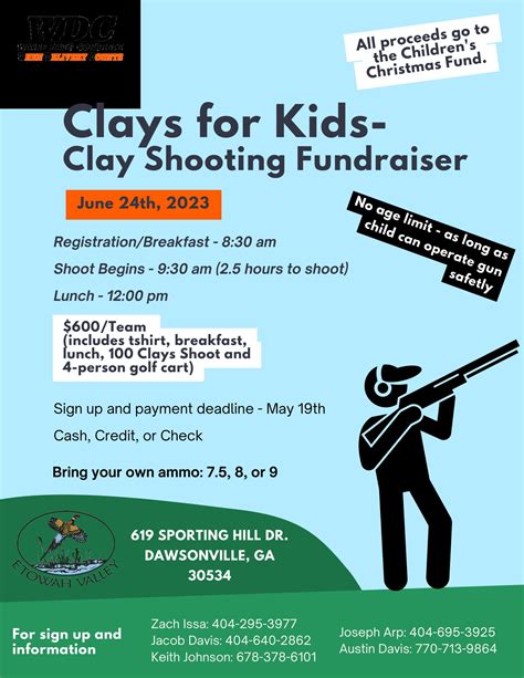 Clays for Kids Fundraiser - Etowah Valley Sporting Clays