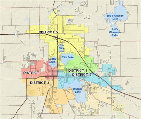 Warsaw City Council Districts – Kosciusko County Democratic Party