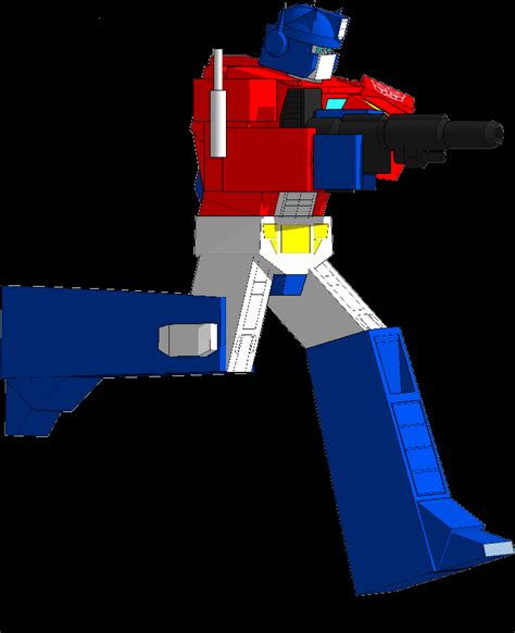 Optimus Prime – Transformers Retro Pixel Art