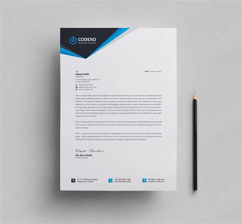 Letterhead Design Templates 000610 - Template Catalog