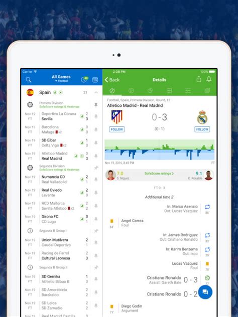 SofaScore Live Sports: Scores, VIDEO & Stats screenshot