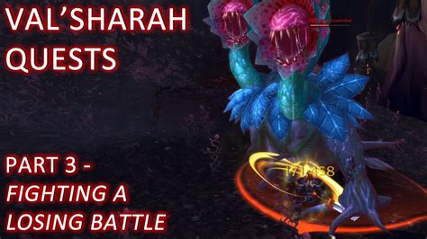 WoW: Legion - Val'sharah Quests, Part 3 - Fighting a Losing Battle (Alpha) - YouTube