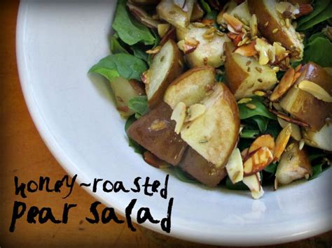 Great Fun etc: Honey Roasted Pear Salad (the best you've ever eaten)