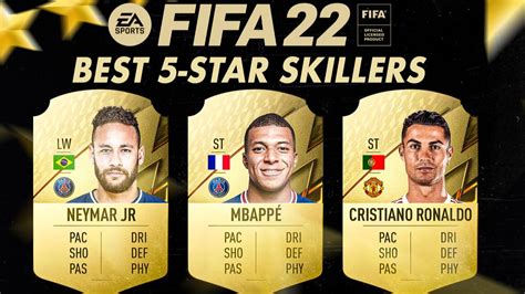 List of All 51 5-star Skill Players in FIFA 22