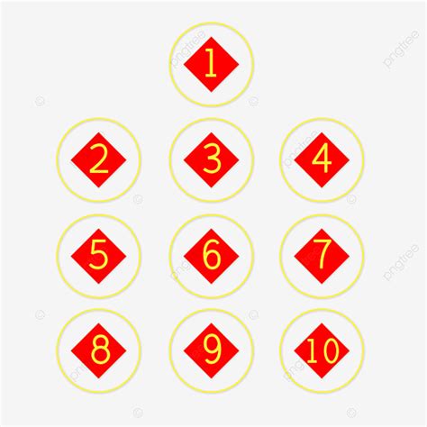 Separators Hd Transparent, Digit Separator, Red, Digital, Symbol PNG Image For Free Download