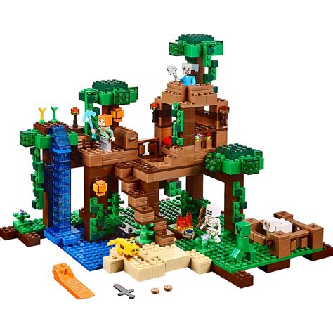 LEGO Minecraft The Jungle Tree House 21125 - Walmart.com - Walmart.com