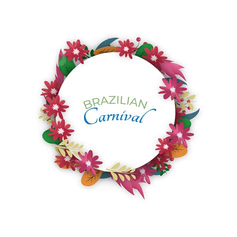 Brazilian Carnival Clipart Transparent PNG Hd, Brazilian Carnival Border Vector Design, Brazil ...