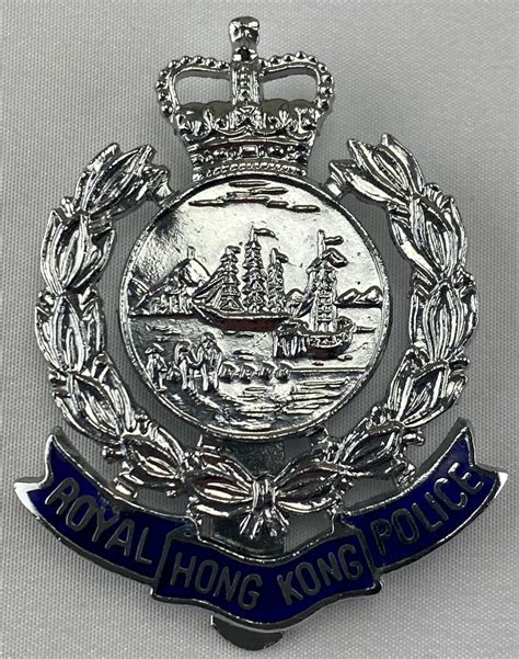 Royal Hong Kong Police Cap Badge | Time Militaria