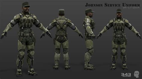 Sandifer Art - Halo 2 Anniversary - Sgt Johnson