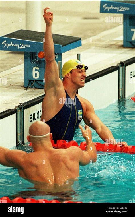 Sydney 2000 Olympics -Swimming - Men's100m Butterfly - Final Stock ...