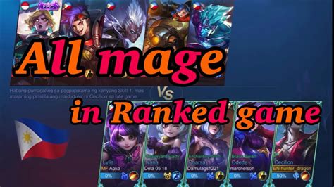 All mage in ranked game - Mobile Legends Bang Bang - YouTube