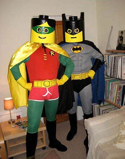 lego-batman-robin-costumes | Lego halloween costumes, Batman, robin ...