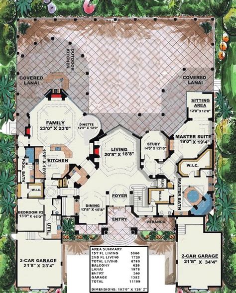 Plan 66070WE: Stunning Two-Story Luxury Home Plan | Luxury house plans, Luxury homes, Foyer ...