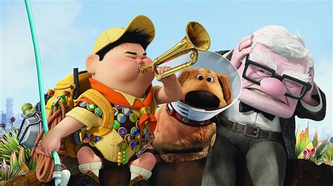 Download Dug (Up) Russell (Up) Carl Fredricksen Movie Up HD Wallpaper