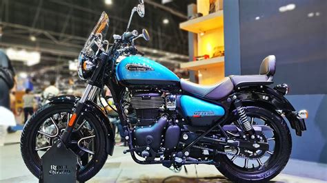 New ROYAL ENFIELD METEOR 350 Supernova Blue - YouTube