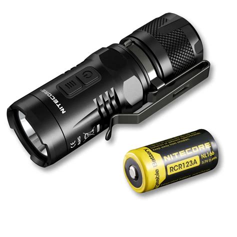 sale NITECORE EC11 900 Lumens Flashlight with 18350 rechargeable Battery Waterproof Rescue ...