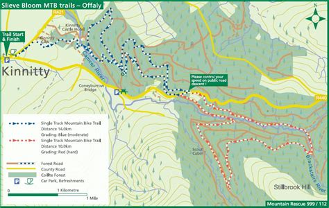 This is the updated map... - Slieve Bloom Mountain Biking