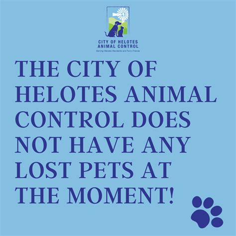 City of Helotes | Lost & Found Pets