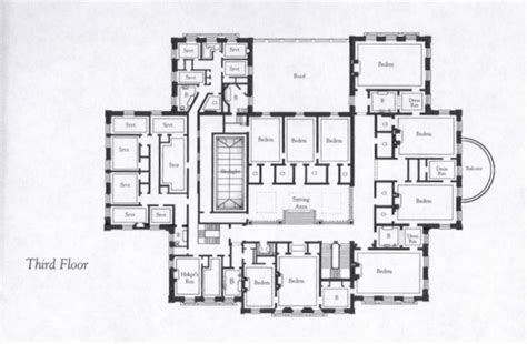 Floorplans for Gilded Age Mansions. - SkyscraperPage Forum Mansion Floor Plan, House Floor Plans ...