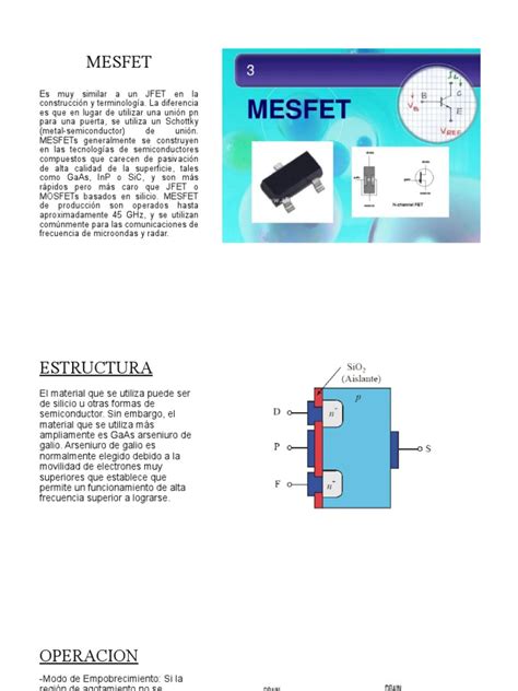 MESFET | PDF