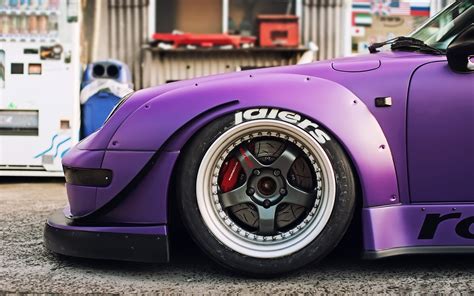 Wallpaper : purple, Volkswagen Beetle, Porsche, sports car, RWB, Rauh ...