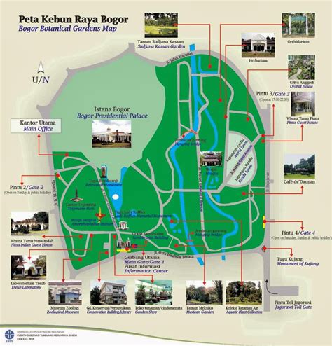 Halaman Bogor: Peta Kebun Raya Bogor