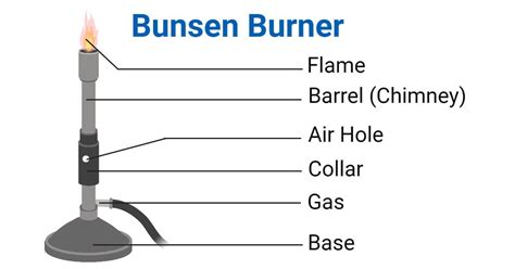 Bunsen Burner- Principle, Parts, Types, Procedure, Uses in 2023 | Bunsen burner, Bunsen, Burners