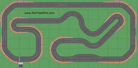 Oval Slot Car Track Scott'S Aurora Raceway - dogearstudios