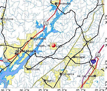 Pisgah, Alabama (AL 35765) profile: population, maps, real estate, averages, homes, statistics ...